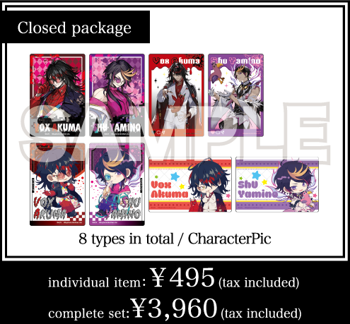 全8種キャラPic