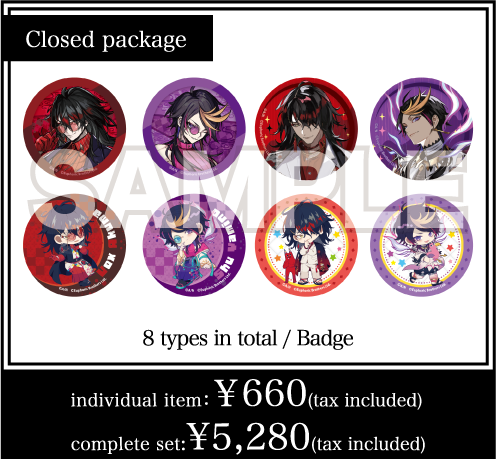 全8種缶バッジ