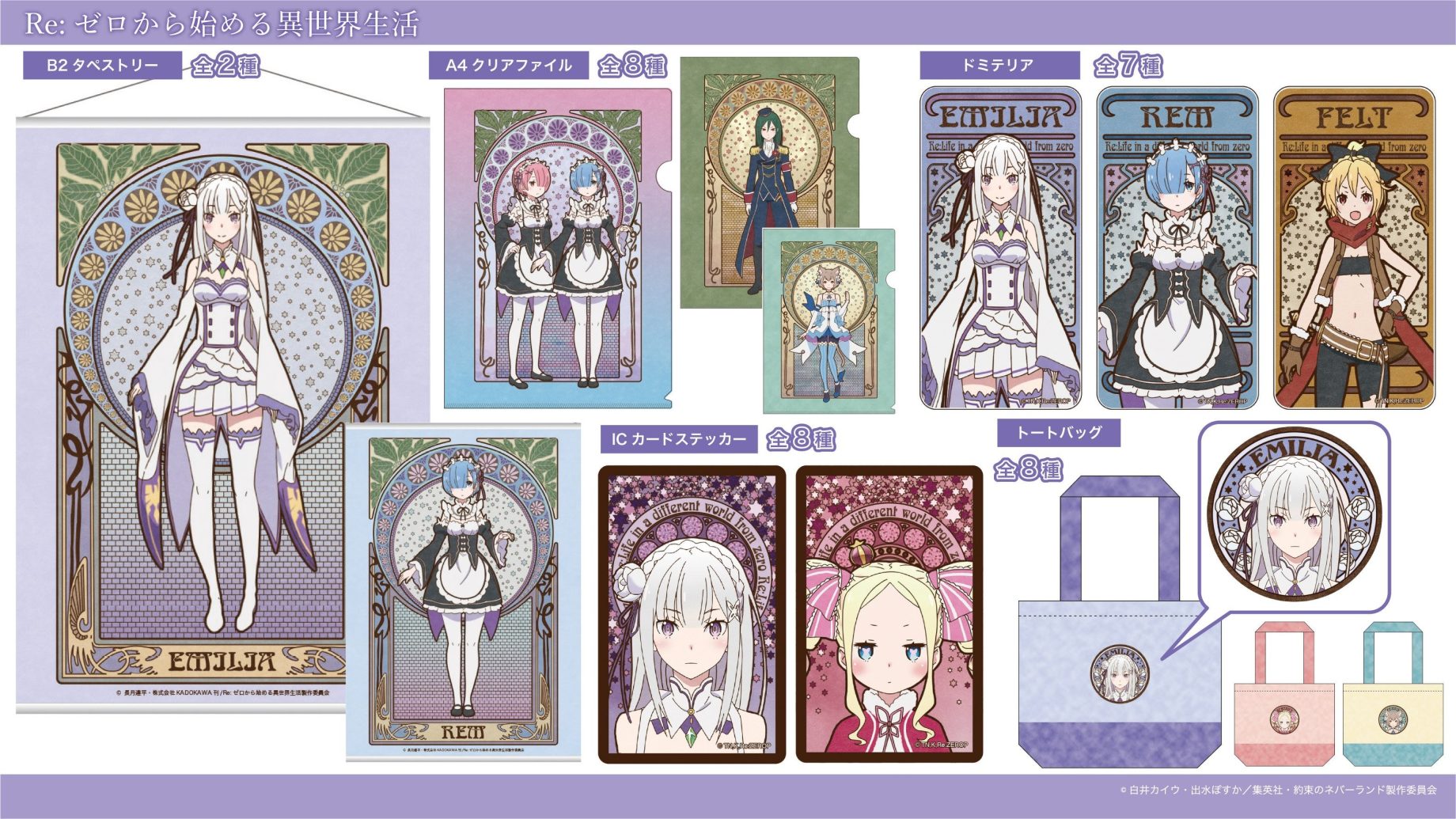 Re:ゼロから始める異世界生活 タペストリー nanacoカード 2026年最新】nanacoカード リゼロの人気アイテム - メルカリ