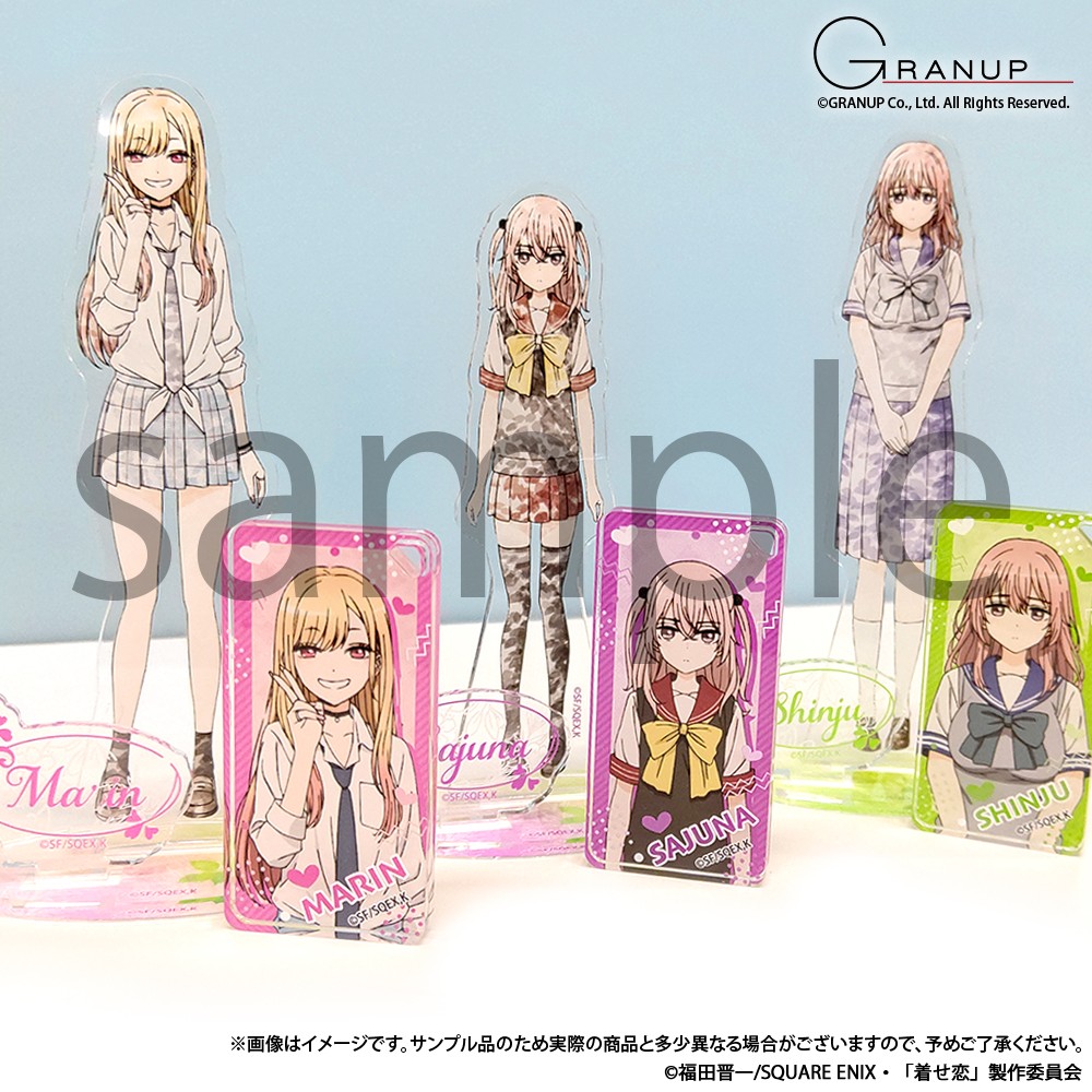 商品案内】TVアニメ「その着せ替え人形は恋をする」より、サンプルが